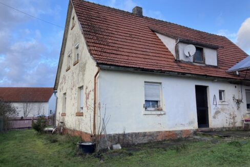 Bauernhaus in Bischofsheim, Außenansicht